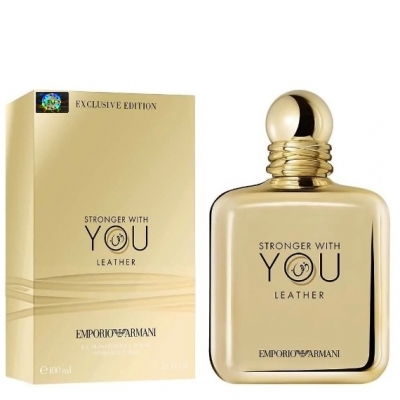 Парфюмерная вода Giorgio Armani Emporio Stronger With You Leather мужская (Euro A-Plus качество Luxe)