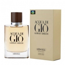 Парфюмерная вода Giorgio Armani Acqua Di Gio Absolu мужская (Euro A-Plus качество Luxe) 75 мл