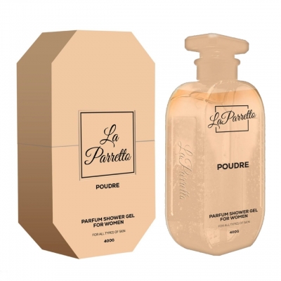 Парфюмированный гель La Parretto Poudre for women для душа
