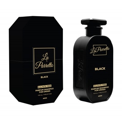 Шампунь La Parretto Black for unisex (Sulfate Free)
