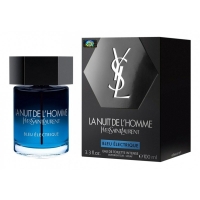Туалетная вода Yves Saint Laurent La Nuit De L'Homme Bleu Electrique мужская (Euro A-Plus качество Luxe)