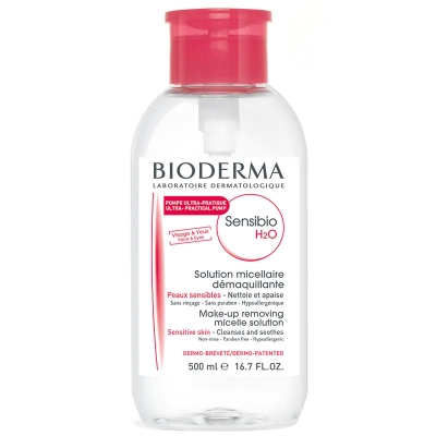 Мицелярная вода Bioderma Sensibio H2O Pump 500 мл