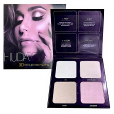 Хайлайтер для лица Huda Beauty 3D Highlighter Palette (1) Хайлайтер для лица Huda Beauty 3D Highlighter Palette (1)