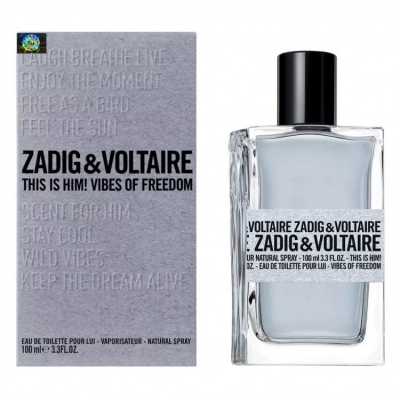 Парфюмерная вода Zadig & Voltaire This is Him! Vibes of Freedom мужская (Euro A-Plus качество Luxe)
