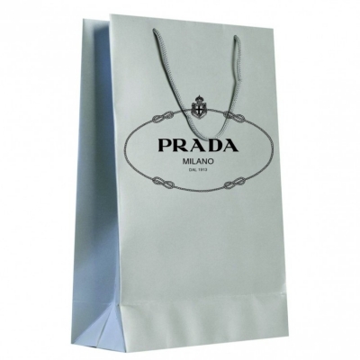 Подарочный пакет Prada 15x23 см