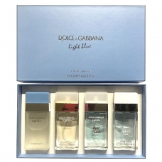 Подарочный набор парфюмерии 4в1 Dolce&Gabbana Light Blue Pour Femme