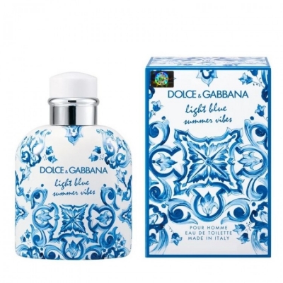 Туалетная вода Dolce&Gabbana Light Blue Summer Vibes Pour Homme (Евро качество) мужская