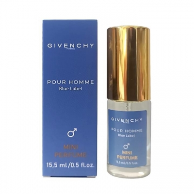 Мини-парфюм Givenchy Pour Homme Blue Label мужской 15,5 мл