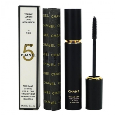 Тушь Chanel N°5 Volume Lenght Curl Separation 10 Noir чёрная