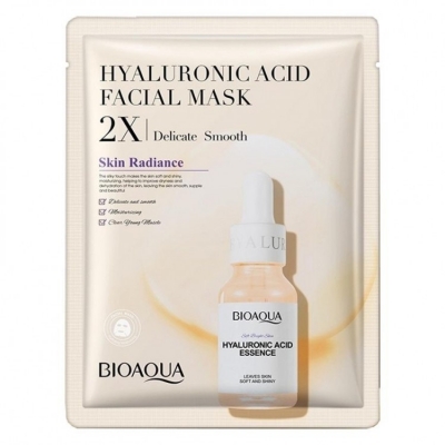 Маска Bioaqua Hyaluronic Acid. 2х Delicate Smooth для лица
