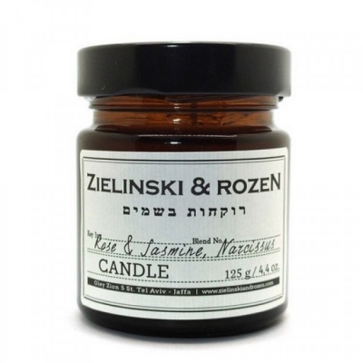 Парфюмированная свеча для дома Zielinski & Rozen Rose, Jasmine, Narcissus
