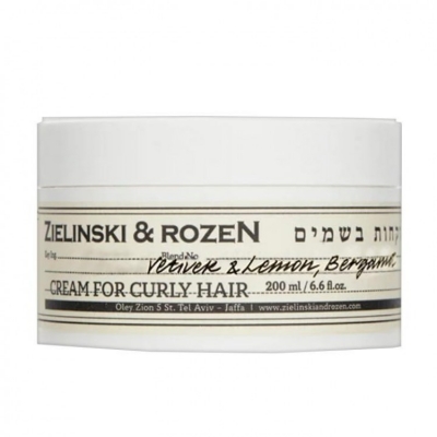 Крем Zielinski & Rozen Vetiver & Lemon, Bergamot для волос увлажняющий