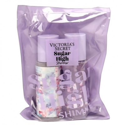 Подарочный набор 2х75 мл Victoria's Secret Sugar High Shimmer