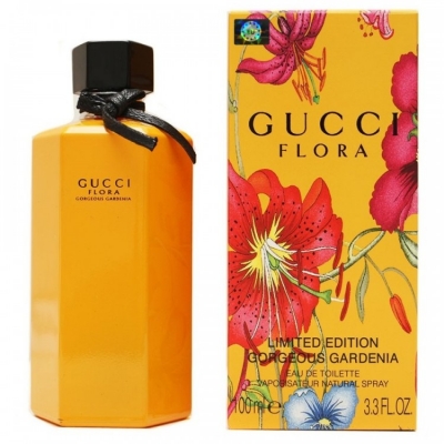 Туалетная вода Gucci Flora Gorgeous Gardenia Limited Edition Yellow (Евро качество) женская 100 мл