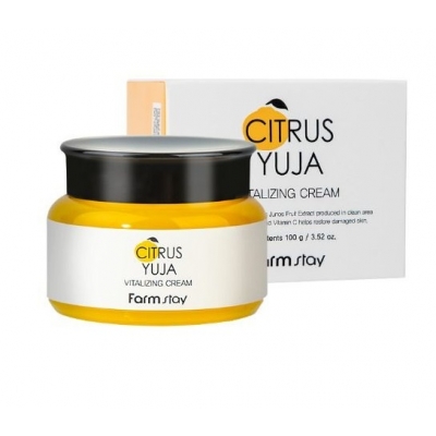 Крем Farm Stay Citrus Yuja Vitalizing Cream для лица