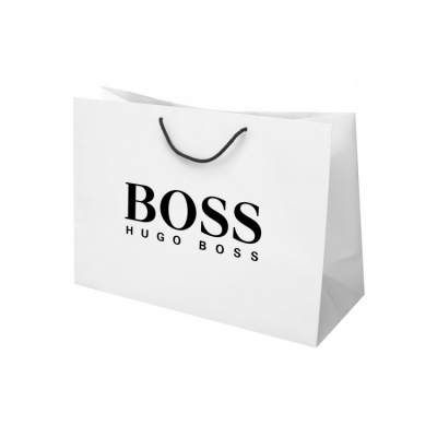 Подарочный пакет Hugo Boss Boss 43x34 широкий