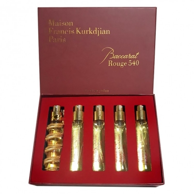 Набор парфюма 5х12ml Maison Francis Kurkdjian Baccarat Rouge 540 Extrait De Parfum Унисекс
