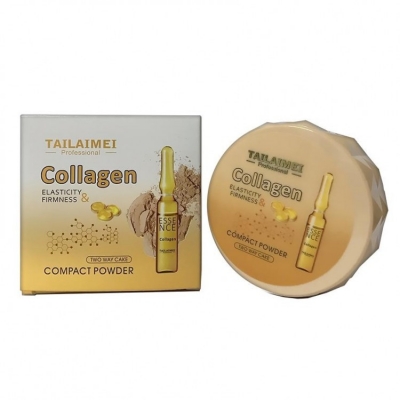 Пудра для лица Tailaimei Collagen Powder 2 в 1