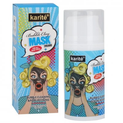 Маска Karite Bubble Clay Mask для лица
