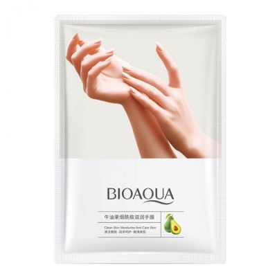 Питательная маска-перчатки Bioaqua Avocado для рук