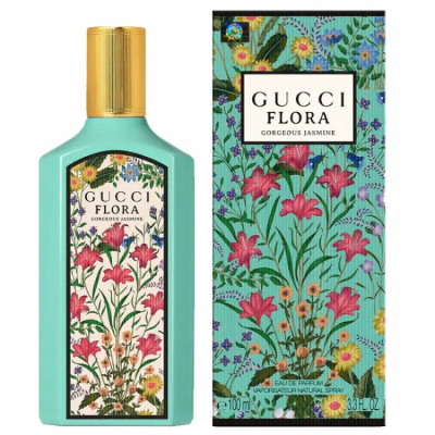 Парфюмерная вода Gucci Flora Gorgeous Jasmine (Евро качество) женская