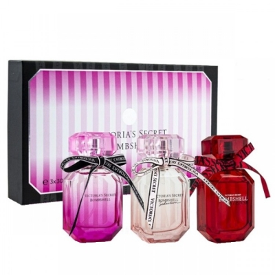 Подарочный парфюмерный набор Victoria's Secret Bombshell 3 в 1