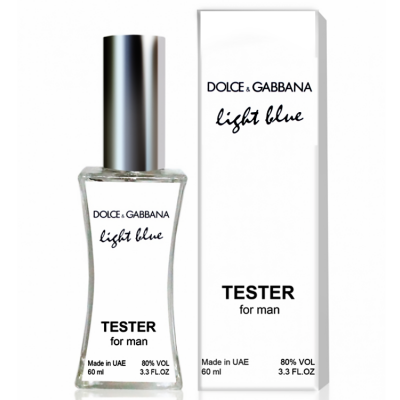 Dolce & Gabbana Light Blue Pour Homme EDT Tester мужской (Duty Free)