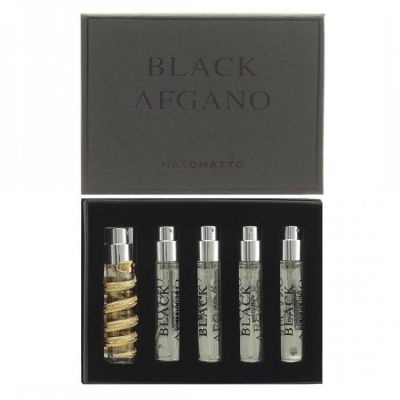 Набор парфюма 5х12ml Nasomatto Black Afgano унисекс 