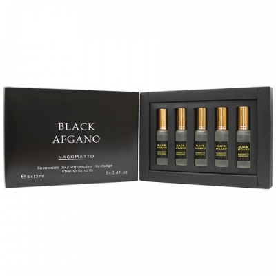 Подарочный набор парфюмерии Nasomatto Black Afgano 5 в 1
