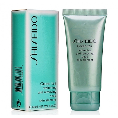 Пилинг Shiseido Green Tea для лица