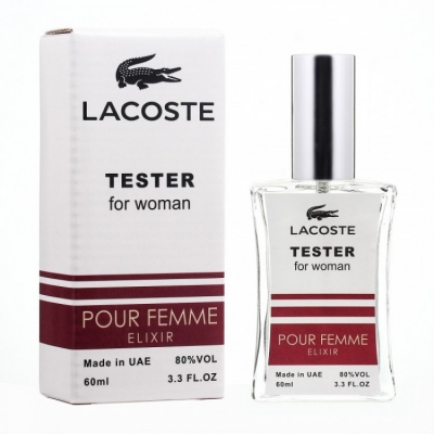 Тестер Lacoste Pour Femme Elixir женский 60 ml