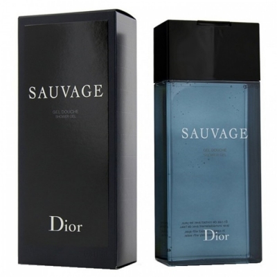 Парфюмированный  гель Christian Dior Sauvage для душа