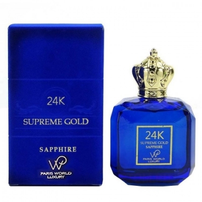 Paris World Luxury 24K Supreme Gold Sapphire (Люкс в подарочной упаковке)