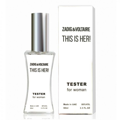 Zadig&Voltaire This is Her EDT Tester женский (Duty Free)