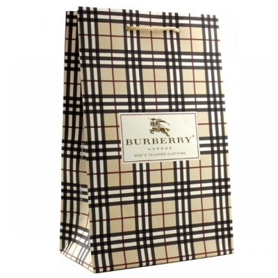 Пакет подарочный  Burberry Men's Tailored Clothing 15*23