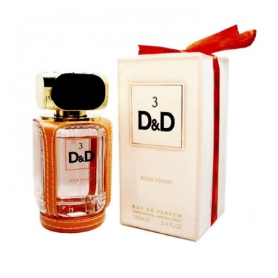 Парфюмерная вода D&D 3 Pour Femme Eau De Parfum (Dolce&Gabbana 3 L'Imperatrice) ОАЭ