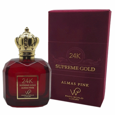 Paris World Luxury 24K Supreme Gold Almas Pink (Люкс в подарочной упаковке)
