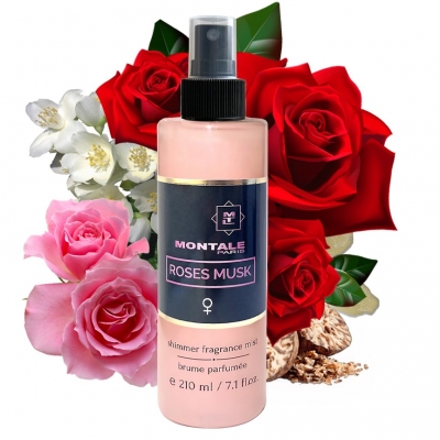 Спрей парфюмированный Montale Roses Musk Shimmer для тела