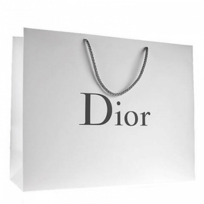 Подарочный пакет Christian Dior 43x34 широкий