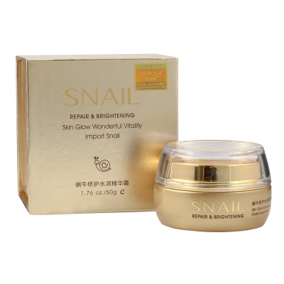Крем BioAqua Snail Repair & Brightening Cream для лица