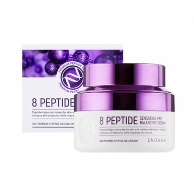 Крем Enough 8 Peptide Sensation Pro Balancing Cream для лица