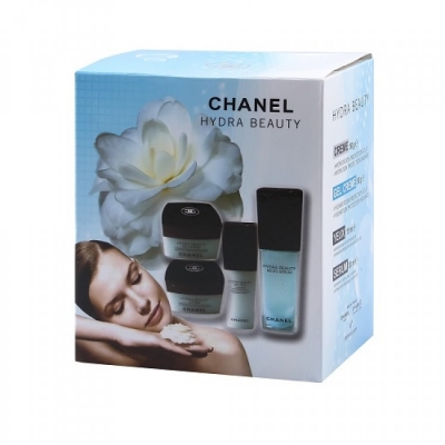 Косметический набор кремов для лица Chanel Hydra Beauty из 4 кремов