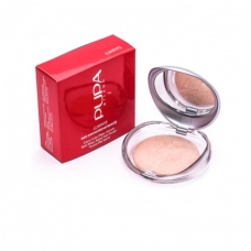 Пудра Pupa Luminys Baked Face Powder запеченная серебро