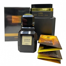 Парфюмерная вода Ajmal Amber Wood Eau De Parfum унисекс (в подарочной упаковке)