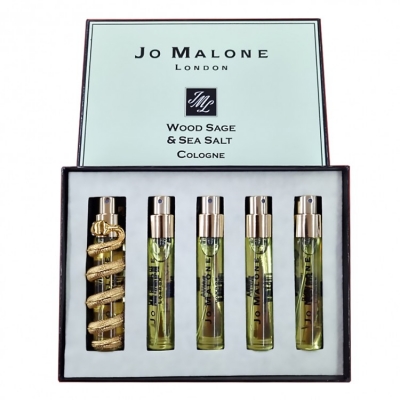 Набор парфюма 5х12ml Jo Malone Wood Sage & Sea Salt Унисекс