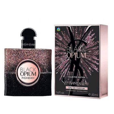 Парфюмерная вода Yves Saint Laurent Black Opium Firework Collector Edition (Евро качество) женская