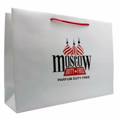 Подарочный пакет Moscow Duty Free 43x34 широкий