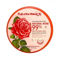 Гель Wokali Fruit Of The Wokali Soothing Moisture Natural Rose 99% для лица и тела