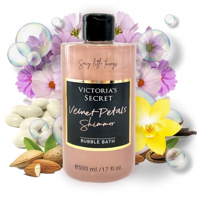 Парфюмированная пена для ванны Victoria's Secret Velvet Petals Shimmer с шиммером