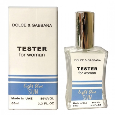 Тестер Dolce&Gabbana Light Blue Sun женский 60 ml